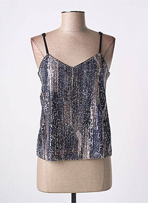 Top argintiu GRACE & MILA femeie