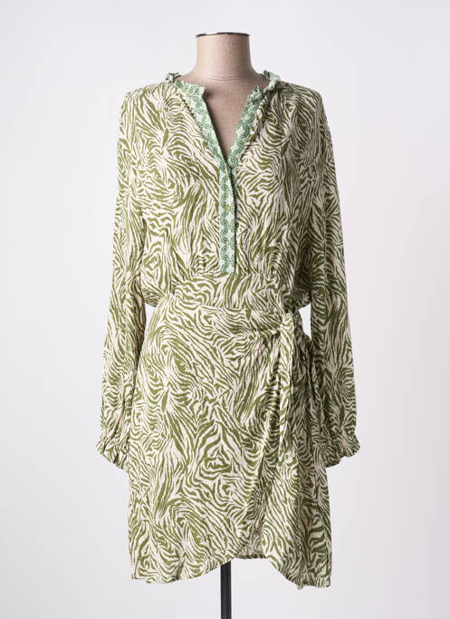 Rochie scurtă verde CHERRY PARIS femeie