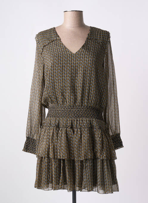 Rochie scurtă mâneci lungi mâneci lungi negru PEPE JEANS femme