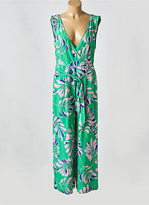 Salopetă-pantalon verde GRACE & MILA femeie