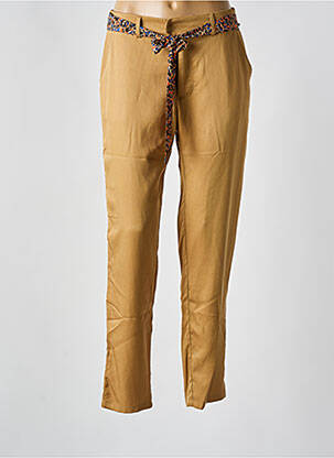 Pantalon chino maro MAZARINE femeie