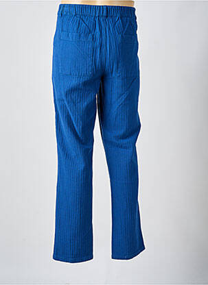 Pantalon drept talie cu cleme mărime normală albastru BLEND bărbat