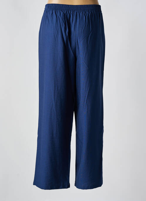 Pantalon larg albastru C'EST BEAU LA VIE femeie