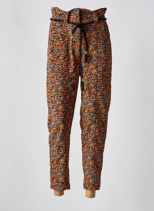 Pantalon drept portocaliu RUE MAZARINE femeie
