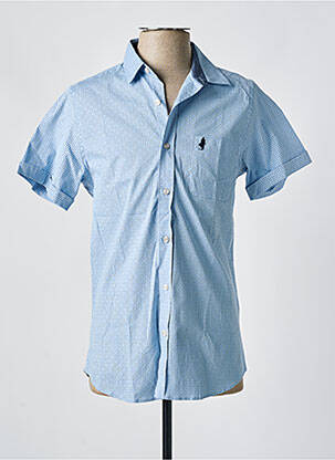 Cămașă cu mâneci scurte albastru închis MCS bărbat