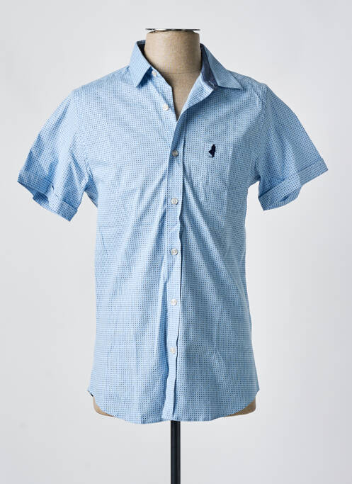 Cămașă cu mâneci scurte albastru închis MCS bărbat