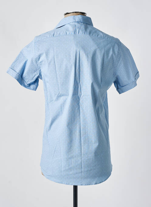 Cămașă cu mâneci scurte albastru închis MCS bărbat