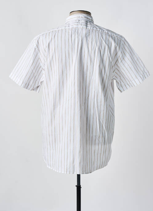 Cămașă cu mâneci scurte alb MCS bărbat