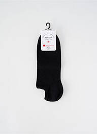 Șosete formă șosete scurte negru PERRIN unisex