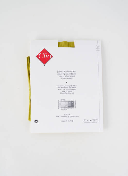 Colanți verde CLIO femeie