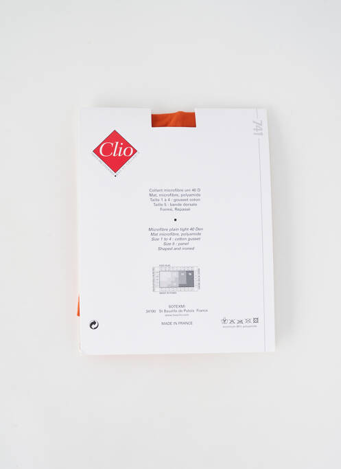 Colanți portocaliu CLIO femeie