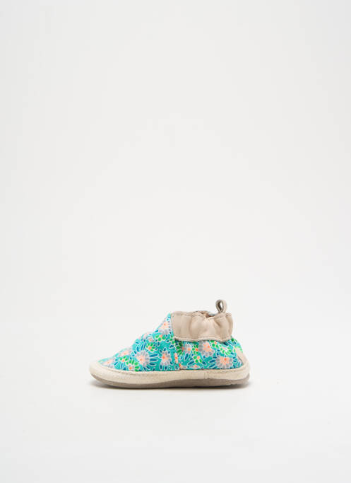 Papuci/Pantofi de casă albastru ROBEEZ fată