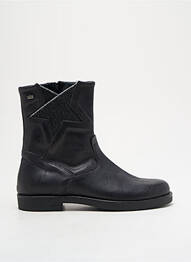 Botine/ghete material neted toc mic negru STONES AND BONES fille