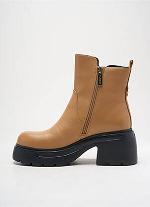 Botine/ghete material neted toc de 4 la 6 cm bej LIU JO femeie