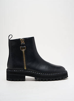 Botine/ghete material neted toc de 4 la 6 cm negru LIU JO femeie