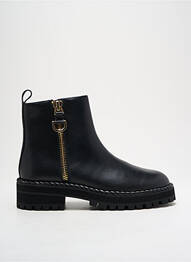 Botine/ghete material neted toc de 4 la 6 cm negru LIU JO femme