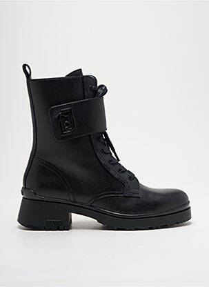 Botine/ghete material neted toc de 4 la 6 cm negru LIU JO femeie