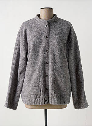 Geacă gri CREAM femeie