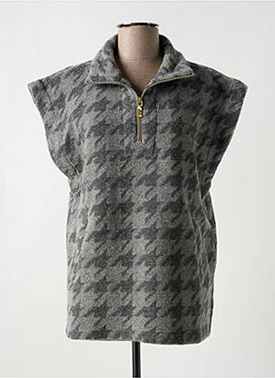 Vestă fără mâneci gri CREAM femeie