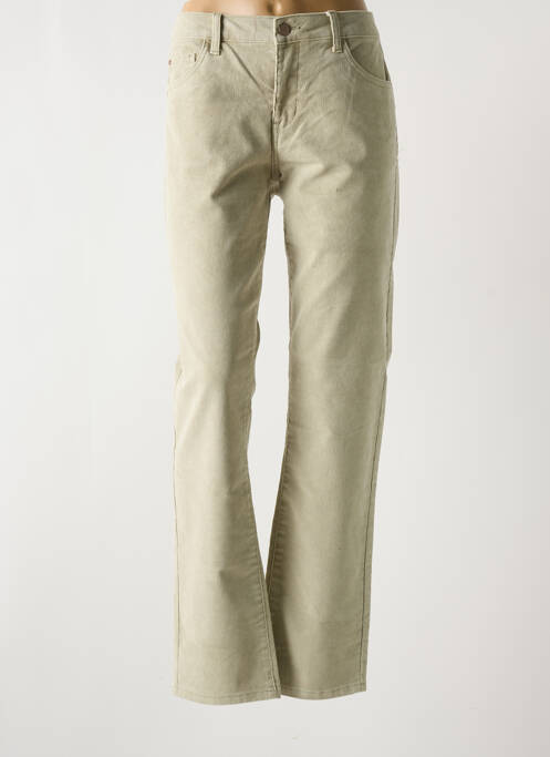 Pantalon evazat bej CREAM femeie