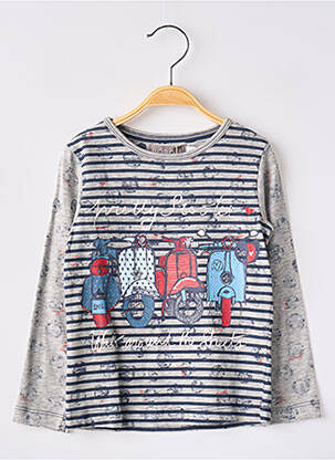 Tricou albastru BOBOLI fată