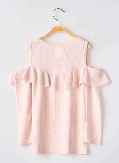 Tunică mâneci lungi roz P'TIT MÔME fată