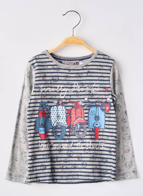 Tricou albastru BOBOLI fată