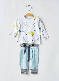 Set pantaloni tip de tricou albastru BABY BOL băiat