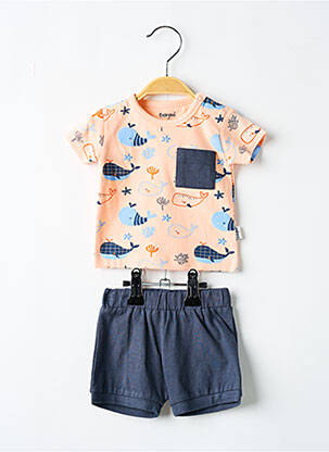 Set șort albastru BABY BOL băiat