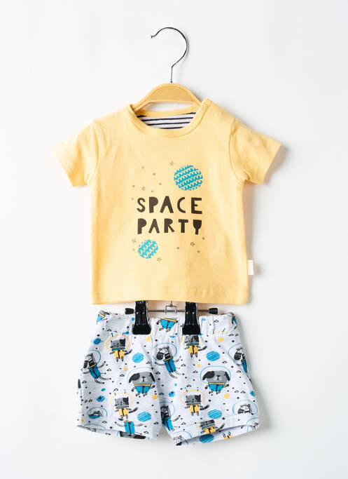 Set șort portocaliu BABY BOL băiat