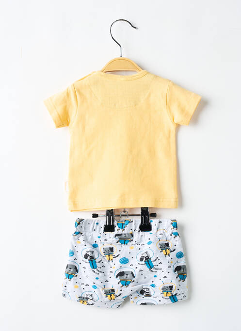 Set șort portocaliu BABY BOL băiat