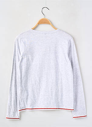 Tricou elasticitate mâneci lungi gri LOSAN fată