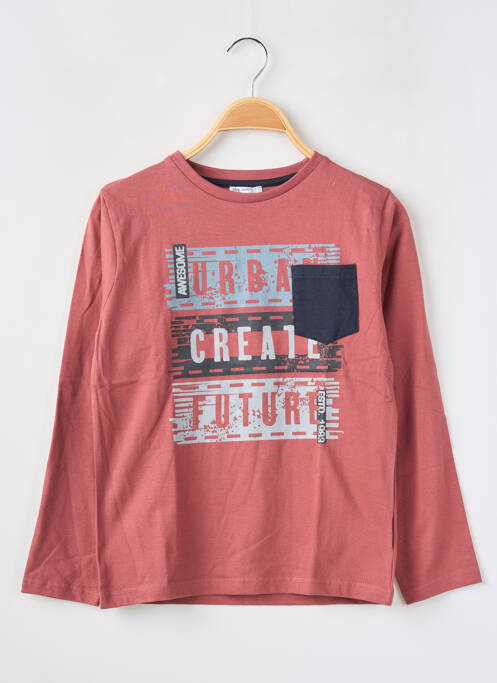 Tricou roz BABY BOL băiat