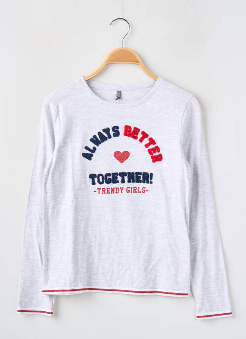 Tricou gri LOSAN fată