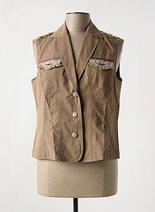 Jachete casual guler tip costum maro RABE femeie