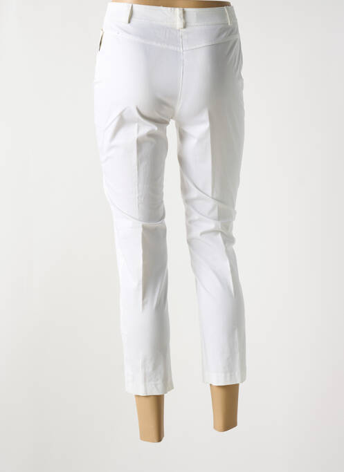 Pantalon trei sferturi alb ANNE KELLY femeie