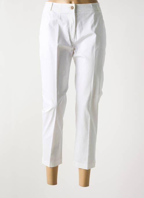Pantalon 7/8 alb ANNE KELLY femeie