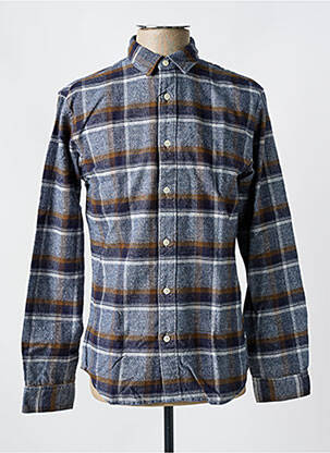 Cămașă cu mâneci lungi albastru SELECTED bărbat