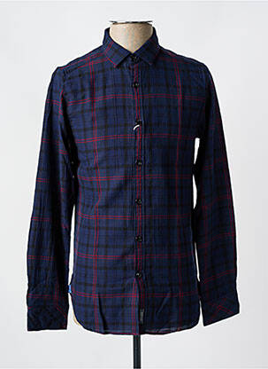 Cămașă cu mâneci lungi albastru DSTREZZED bărbat