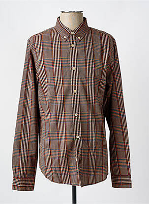 Cămașă cu mâneci lungi mâneci lungi maro SCOTCH & SODA bărbat