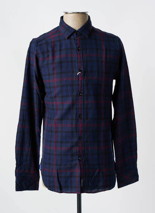 Cămașă cu mâneci lungi albastru DSTREZZED bărbat