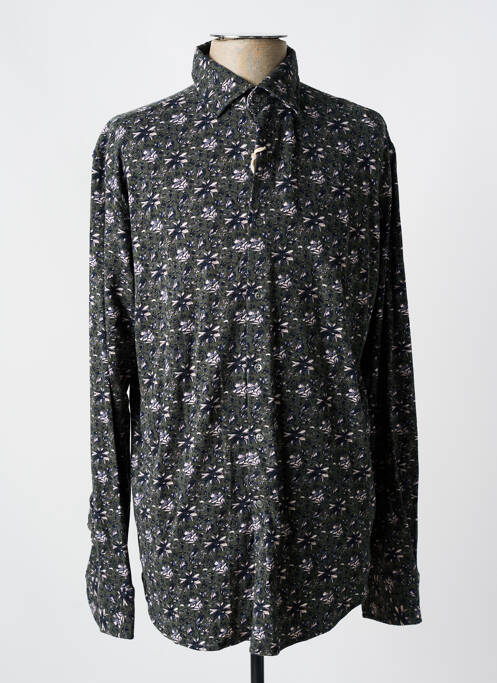 Cămașă cu mâneci lungi verde FIL NOIR bărbat