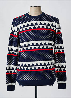 Pulover elasticitate mâneci lungi albastru SCOTCH & SODA bărbat
