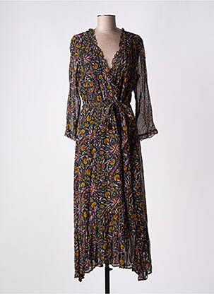 Rochie lungă negru STELLA FOREST femeie