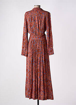 Rochie lungă mâneci lungi mâneci lungi roz ATTIC AND BARN femeie