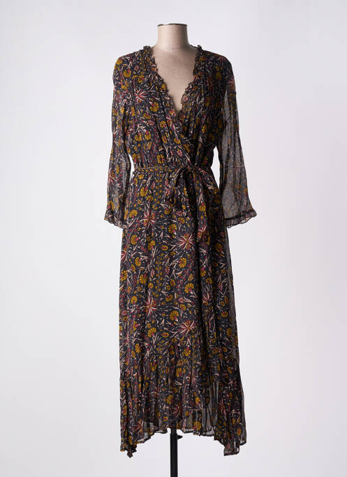 Rochie lungă negru STELLA FOREST femeie