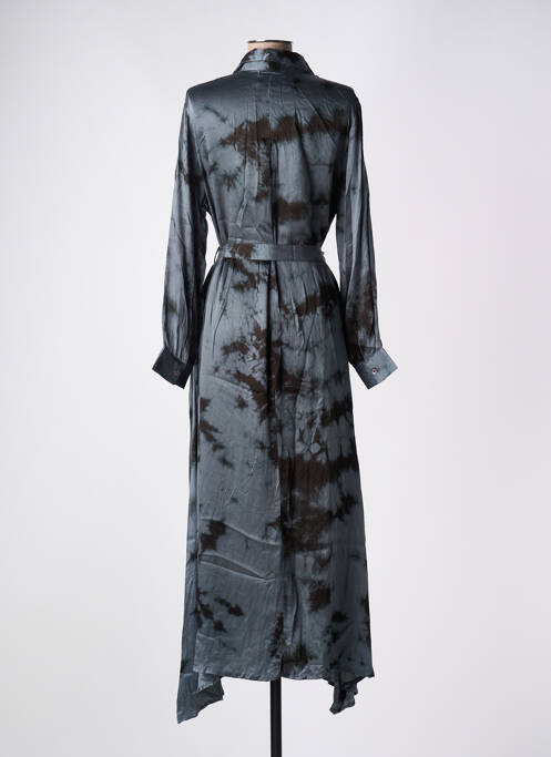 Rochie lungă gri MAISON HOTEL femeie