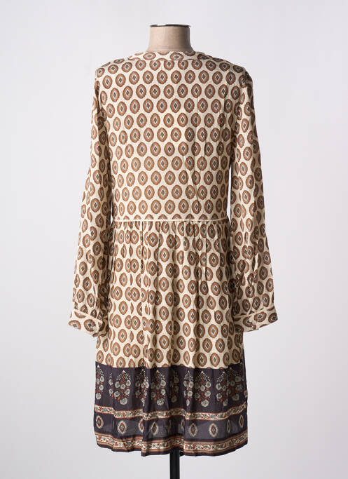 Rochie midi bej STELLA FOREST femeie