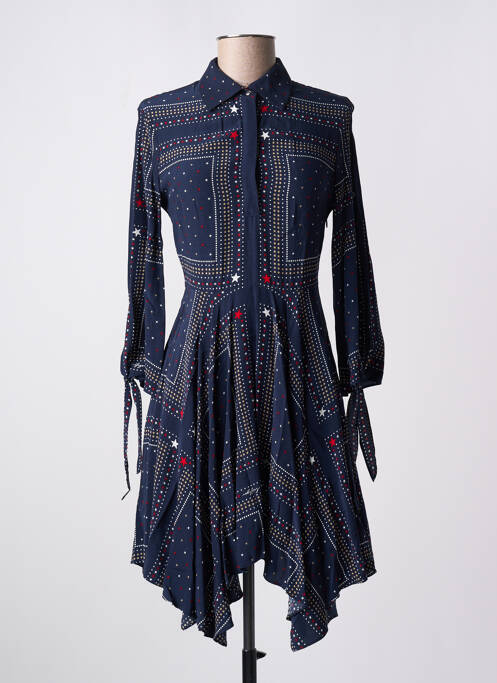 Rochie midi albastru TOMMY HILFIGER femeie