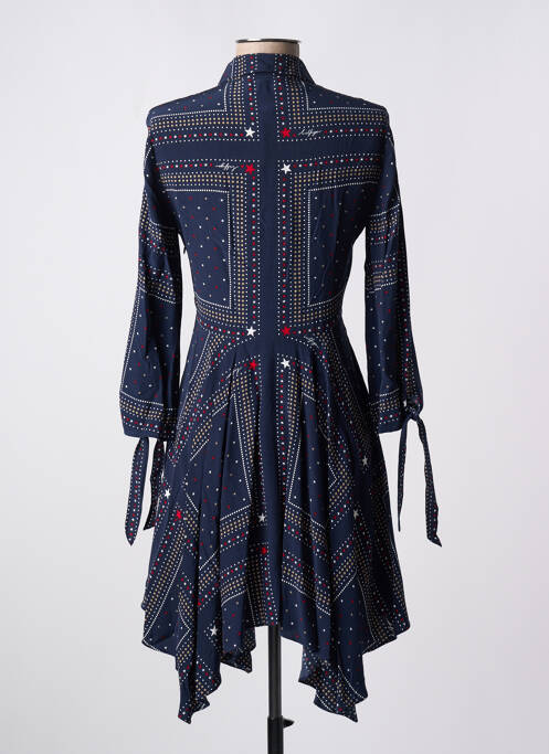 Rochie midi albastru TOMMY HILFIGER femeie